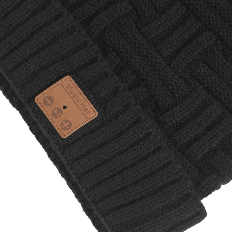 Wireless Bluetooth Music Hat Beanie Cap Earphone Headphone Smart Headset Speaker with Mic Sport Knitted Hats Best Christmas Gift