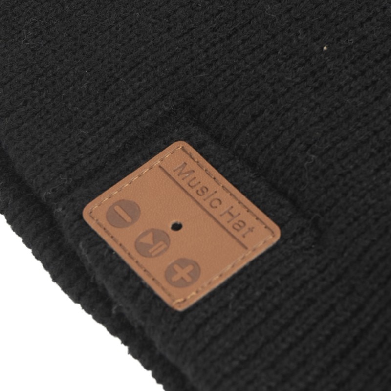 Wireless Bluetooth Music Hat Beanie Cap Earphone Headphone Smart Headset Speaker with Mic Sport Knitted Hats Best Christmas Gift