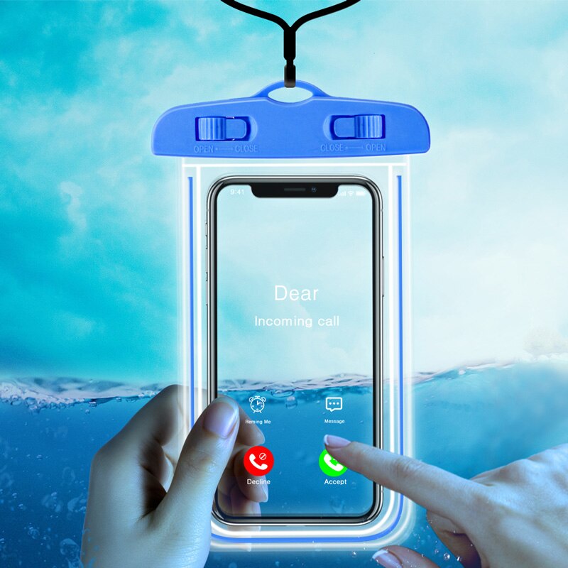 Universal Waterproof Case Mobile Phone Cover Coque Water Proof Pouch Bag For iPhone 12 11 Pro Max 8 Plus Samsung Xiaomi