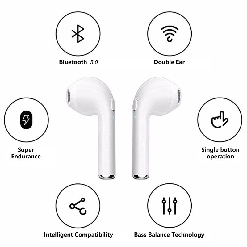 i7s tws Wireless Headphones Bluetooth Earphones Sport Earbuds Headset With Mic For Xiaomi Samsung Huawei Phone free shipping i7s tws Wireless Headphones Bluetooth Earphones Sport Earbuds Headset With Mic For Xiaomi Samsung Huawei Phone free shipping