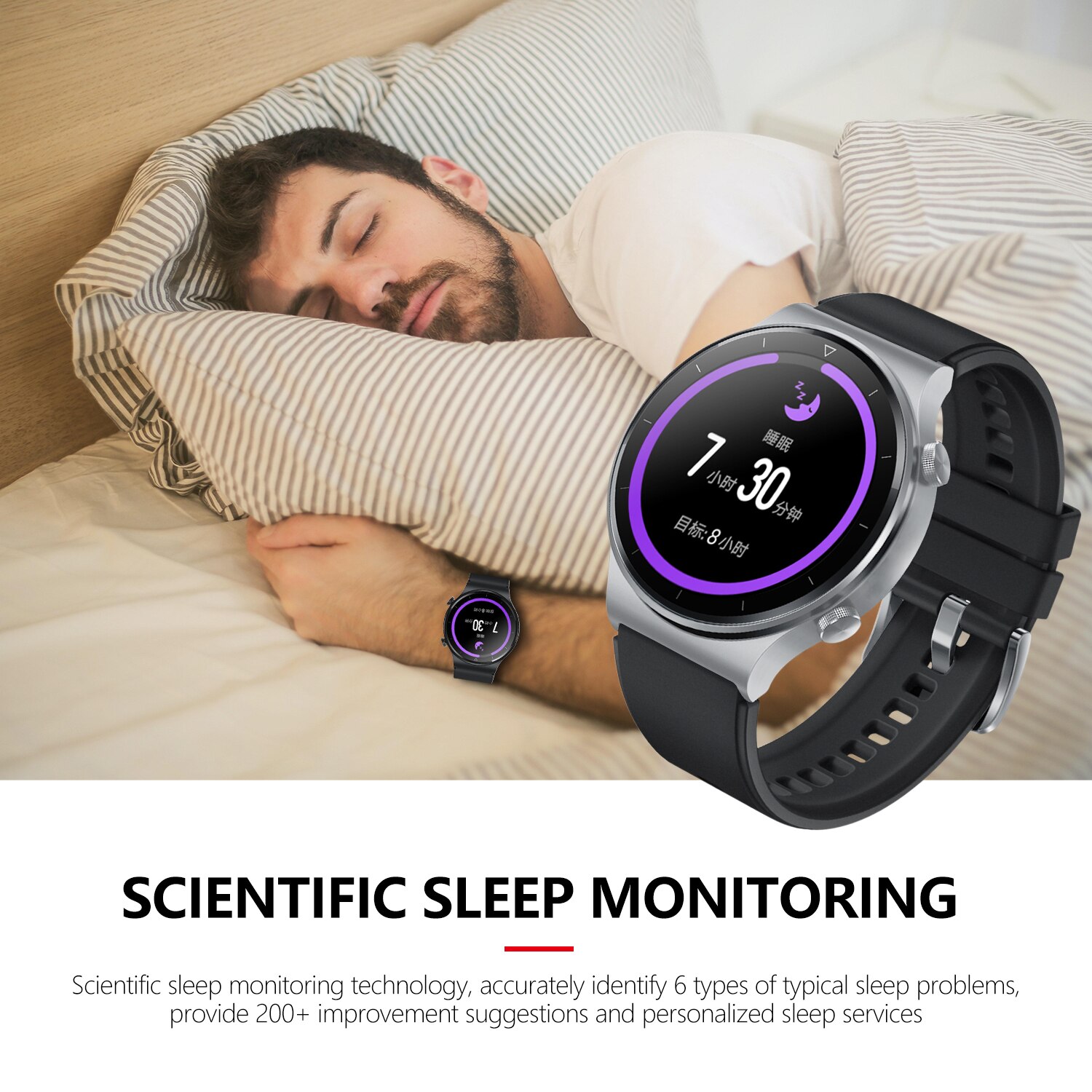 2021 New Fashion Full Touch Sport Smart Watch women for HUAWEI Watch GT2 Pro Apple Xiaomi SAMSUNG Android and IOS Mobile Phones