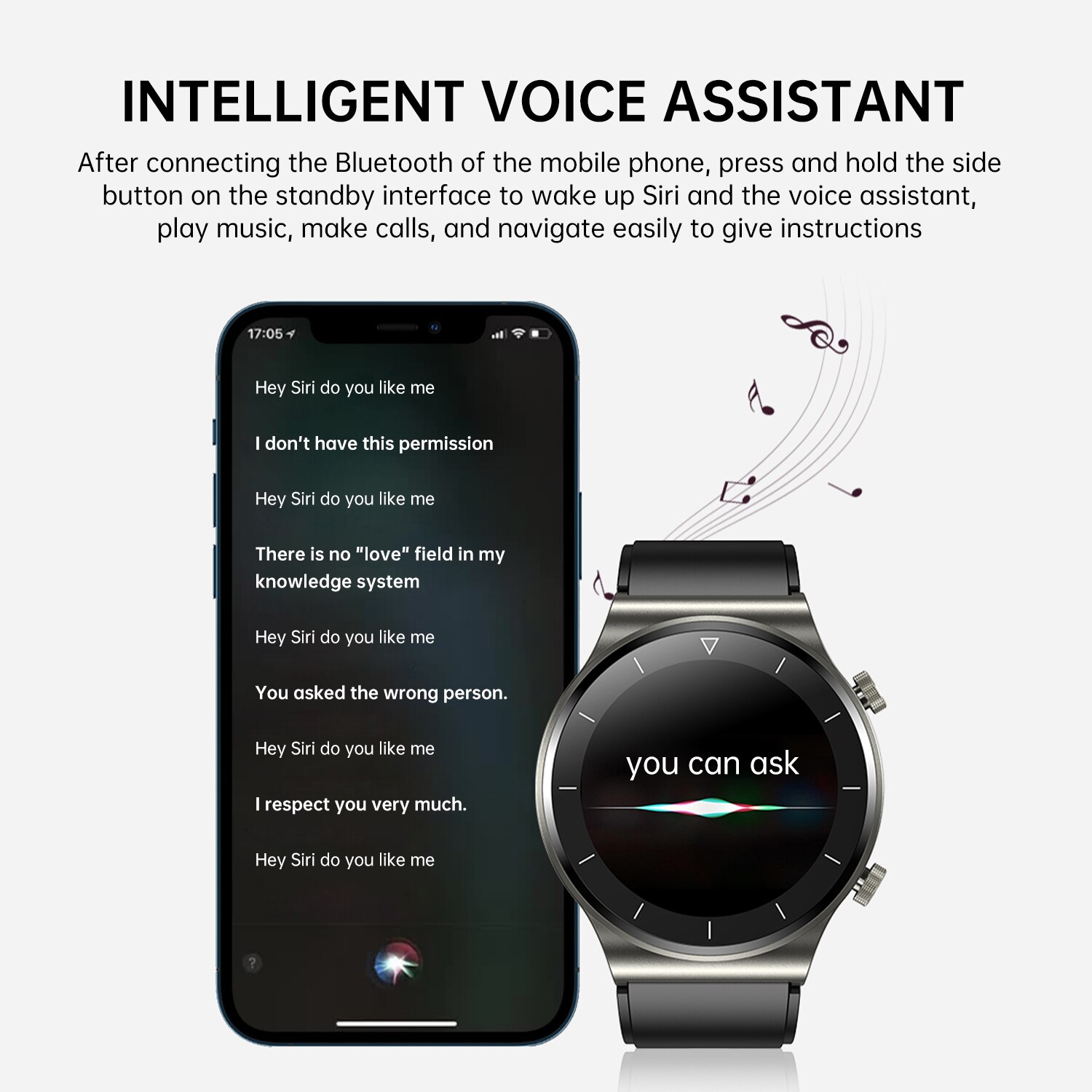 2021 New Fashion Full Touch Sport Smart Watch women for HUAWEI Watch GT2 Pro Apple Xiaomi SAMSUNG Android and IOS Mobile Phones