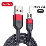 red Micro USB