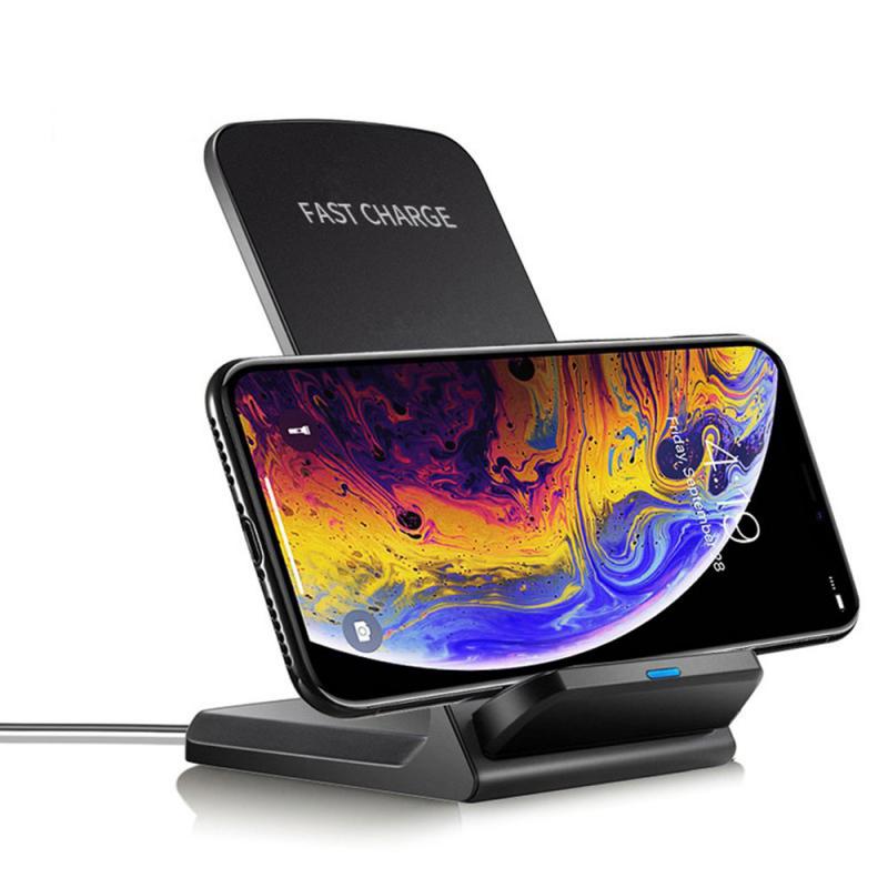 Wireless Chargers Quick 10W Qi Charger Dock Station For IPhone 12 11 Pro Max Mini XS Samsung S20 S10 S9 led Fast Charging Stand Wireless Chargers Quick 10W Qi Charger Dock Station For IPhone 12 11 Pro Max Mini XS Samsung S20 S10 S9 led Fast Charging Stand