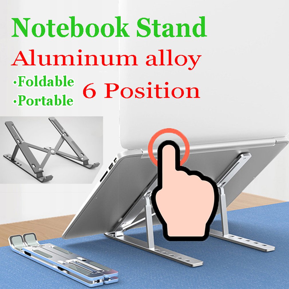 Adjustable Laptop Stand plastic  For Macbook Computer PC iPad Tablet Table Support Notebook Stand Cooling Pad Plastic models
